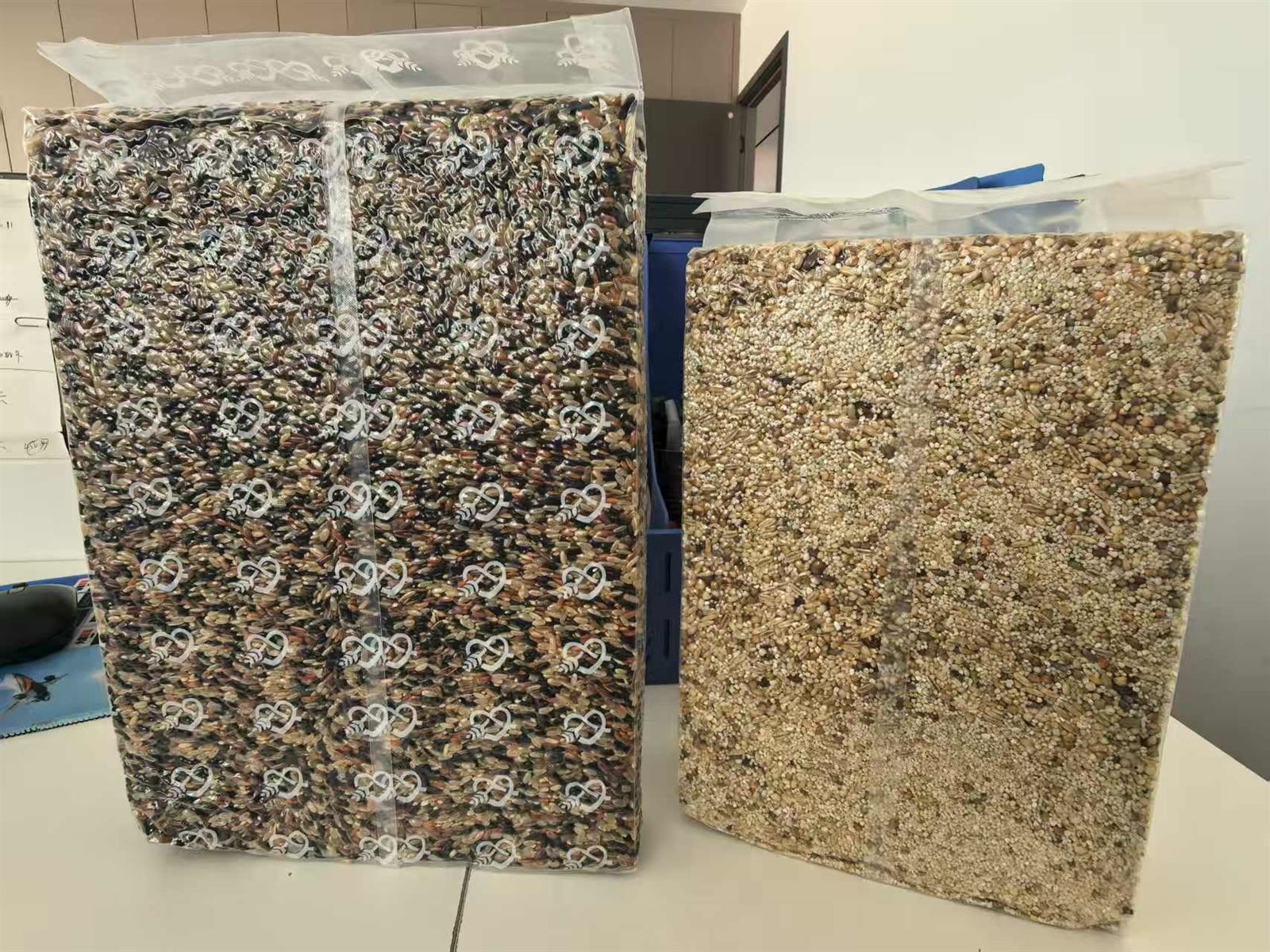 Packaged whole grain products Packaged whole grain products